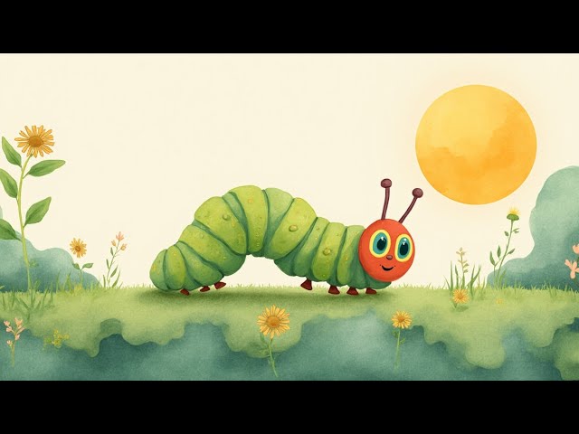 🐛 The Very Hungry Caterpillar | Eric Carle | Gentle Fan Animated Story for Toddlers | StoryGaze Kids