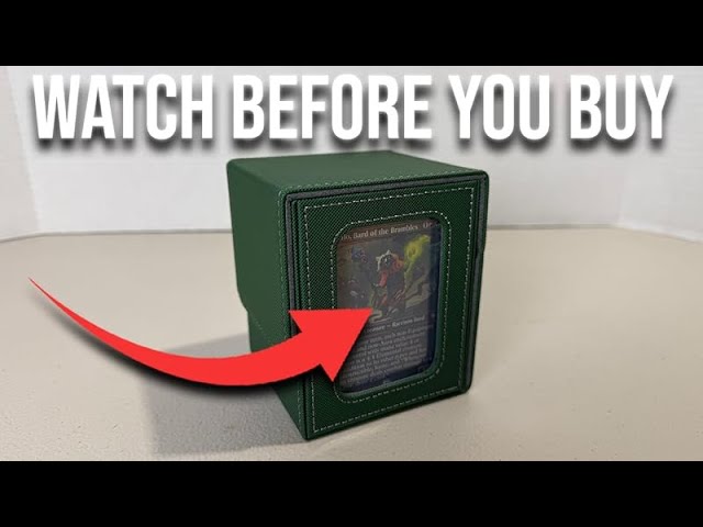 BEST Deck Box for Commander? - AFIING Commander Box (Magic the Gathering)