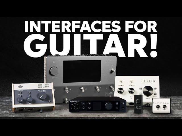 Best Audio Interfaces for Guitarists & Bassists