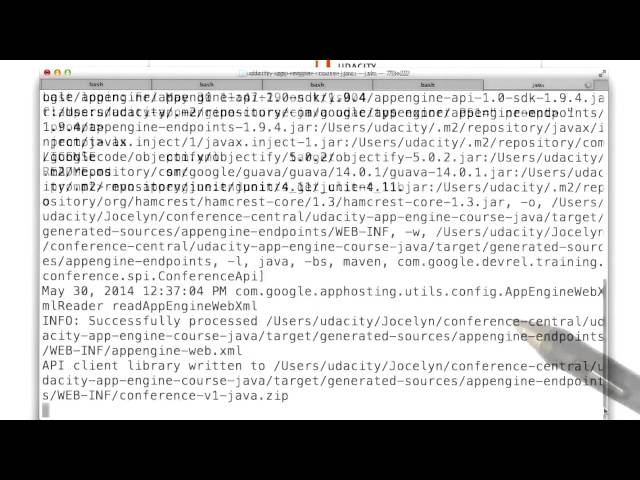 Generating The Client Libraries - Developing Scalable Apps with Java