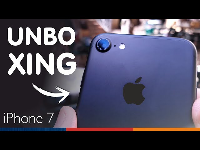 UNBOXING PROFUNDO DEL iPHONE 7