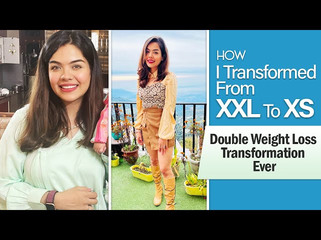Incredible Weight Loss Transformation: From XXL to XS I Saloni's Inspiring Journey I Fat to Fit