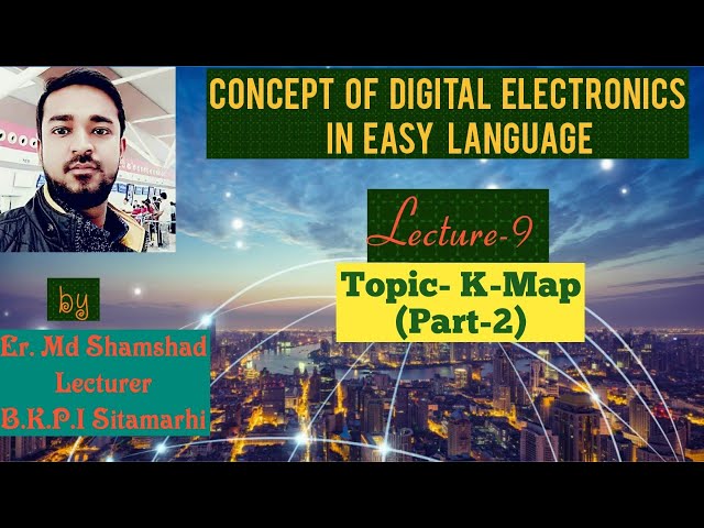 L-9 K-Map (Part-2) Karnaugh Map | [ in Hindi]
