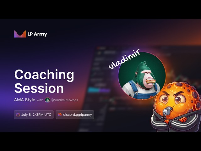 LP Academy Summer School — Coaching AMA #2 | Vladimir Kovacs