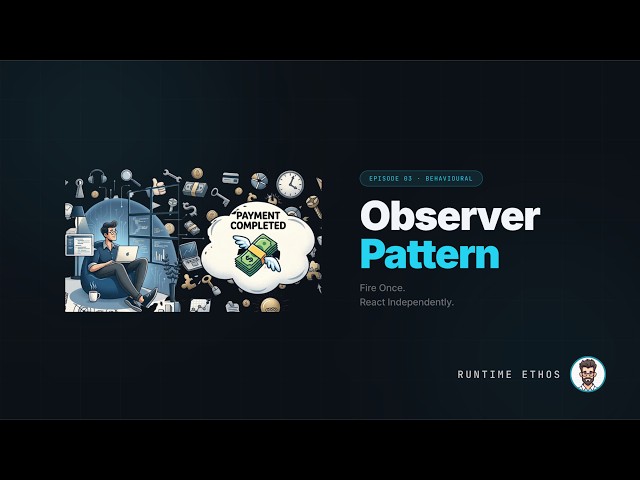 Observer Pattern | How Swiggy Send 4 Notifications at Once | Runtime Ethos Design Patterns Episode 3