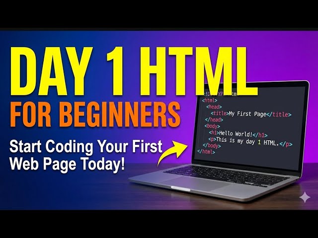 HTML Basics For Beginners/Start Web Development Today(2026)