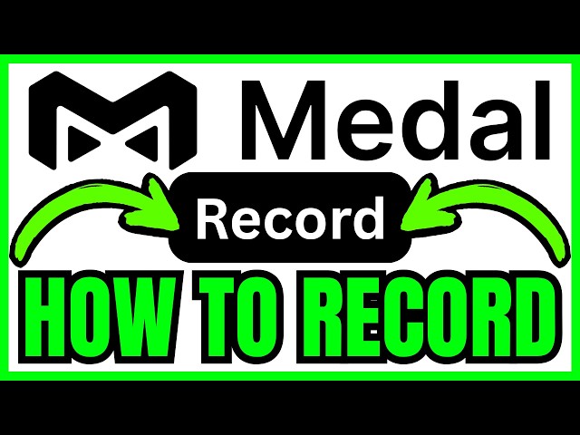 How To USE Medal To RECORD (QUICK & EASY) 2026