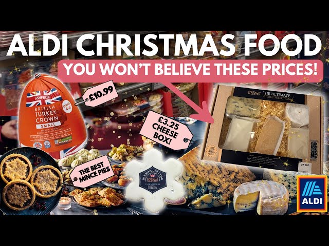 Aldi Christmas Food Review 2025 | The BEST Budget Christmas Yet?! 😱🎄
