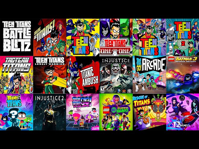 The Evolution of TEEN TITANS Games (2003-2024)