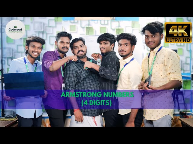 💡 How to Solve Armstrong Numbers ( 4 DIGITS ) Using the CTC Technique in Tamil🚀 |
