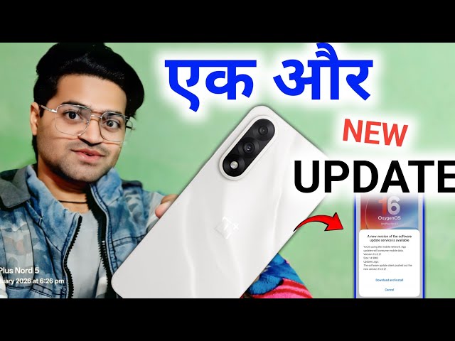 New Software Update 😱 OnePlus Nord 5 OxygenOS, system improvement 🧐 Review