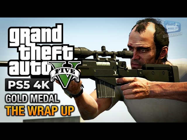 GTA 5 PS5 - Mission #69 - The Wrap Up [Gold Medal Guide - 4K 60fps]