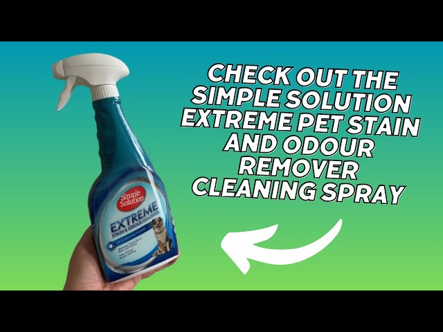 Is the Simple Solution pet stain remover worth it?