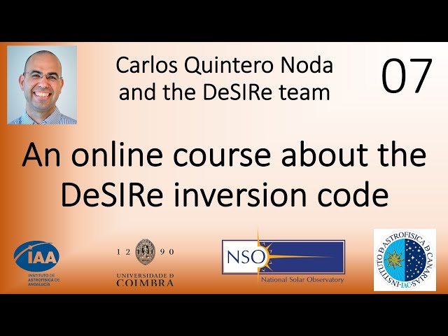 DeSIRe inversion code online tutorial, Day 7: NLTE synthesis in parallel