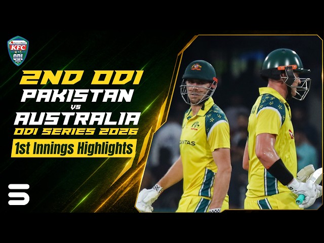 1st Innings Highlights | Pakistan vs Australia | Match 02 | ODI Series 2026 | PCB | M9J1H
