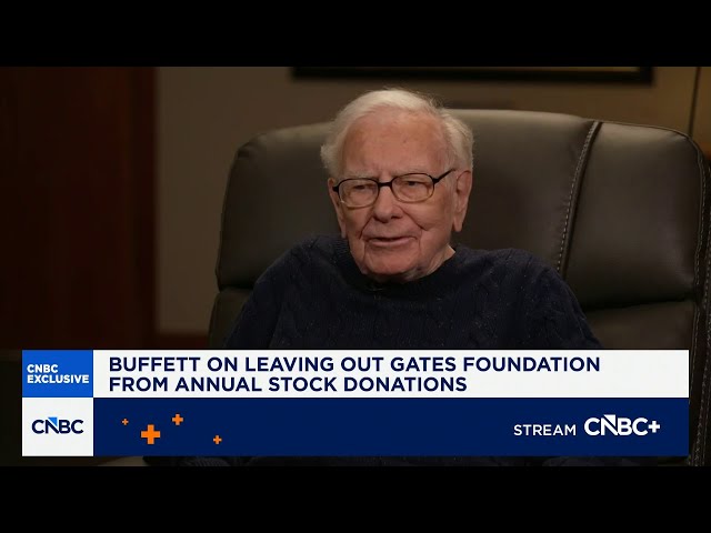 Warren Buffett: Ended Gates donations to give more to my children, not because of Epstein ties