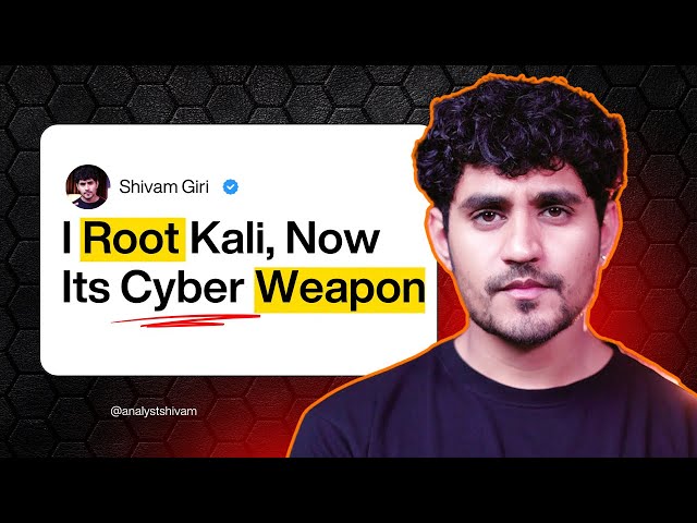 I Gave Kali ROOT Access… Then Built a Cyber Weapon ⚔️🔥 | Linux For Hackers