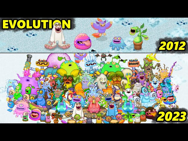 Cold Island Evolution - Full Song | My Singing Monsters