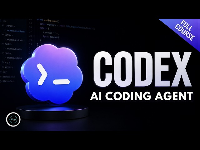 🚀 Learn 95% of OpenAI Codex in 40 Minutes | Complete E2E Guide