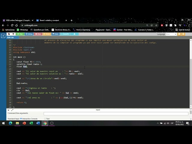 Const y volatile: Diferencia entre los modificadores