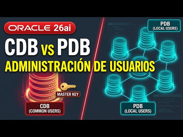 Oracle 26ai -  CDB vs PDB  Administracion de  Usuarios