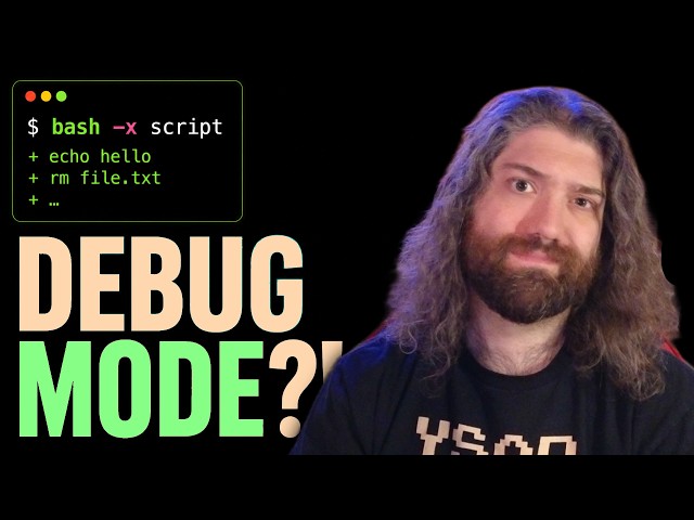 Bash Arguments (set -u, set -x, bash -n, etc.) - Bash Scripting Course (pt30)