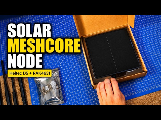 Building a Solar MeshCore Repeater | Heltec D5 & RAK4631 | Meshtastic