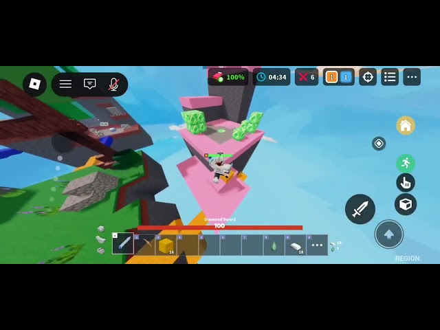 Roblox bedwars gameplay