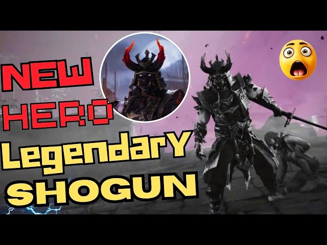 OFFICIAL !! The wait is over 😱 New Hero SHOGUN is Here | Shadow Fight 4 Arena 