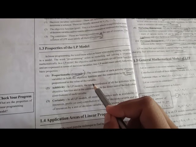 Properties of linear programming problem if you like subscribe for more