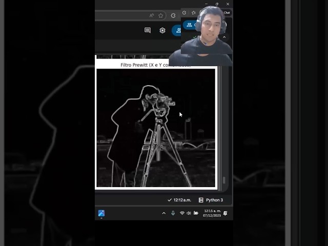 Edge detection filters #shorts #python #computervision #opencv #artificialvision