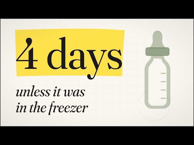 How Long Does Breast Milk Last in the Fridge? (Real Answer)
