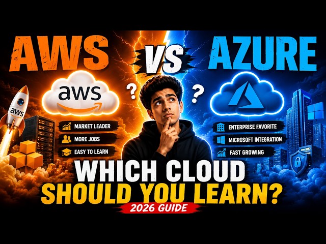 AWS vs Azure 🚀| Which Cloud Should You Learn in 2026?