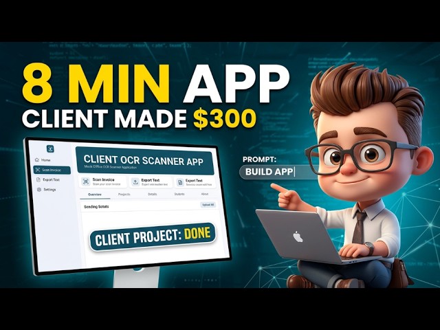 I Built a $300 Client App Using Claude Code in 8 Minutes | Android Studio Tutorial