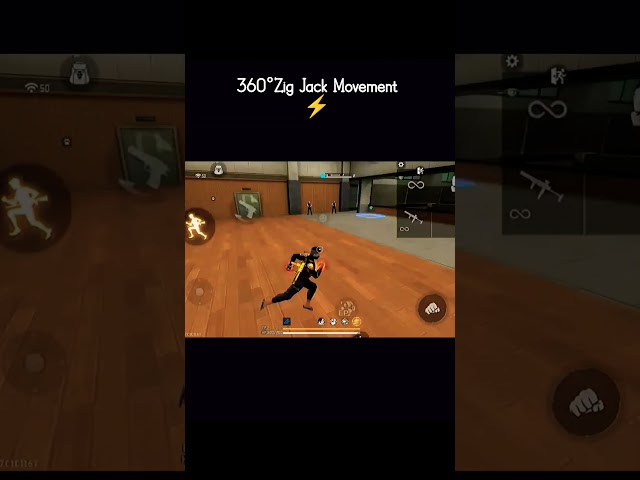 Zig Zag Movement Trick Free Fire 🔥 - Handcam | One Tap + Zig Zag Movement | Raistar Movement Trick 🗿