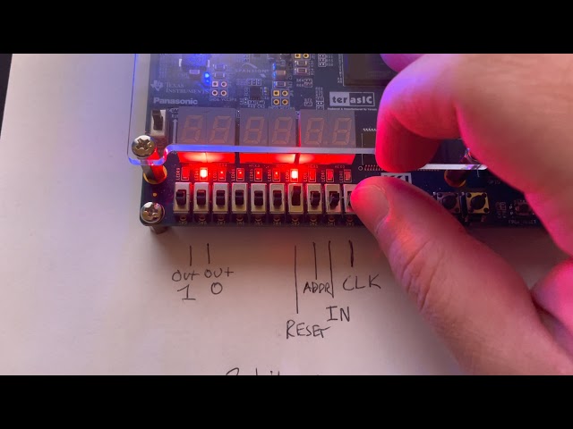 CPE 100L - Lab 8, Experiment 2 (2-bit Memory)