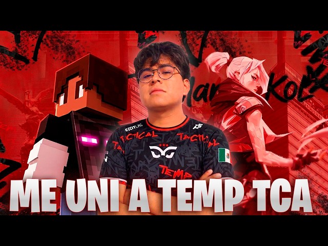I JOINED AN ESPORTS TEAM | Temp Tactical