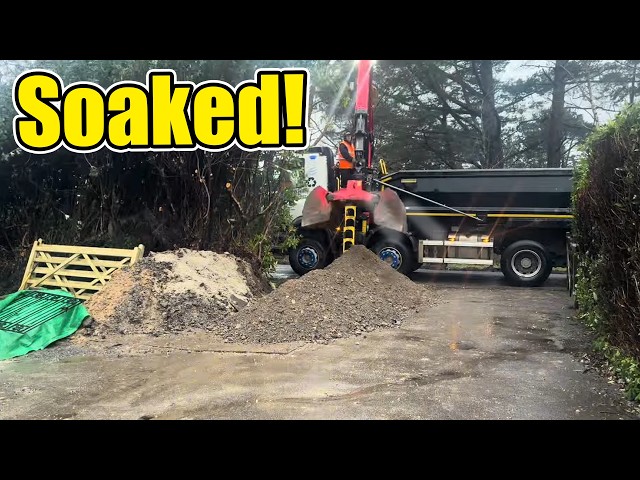 Grab Lorry Driver UK – Working in Torrential Rain | Day in the Life