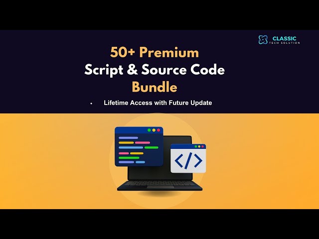 50+ Premium Scripts & Source Code Rs 399/-