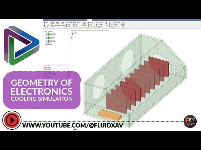 Geometry Creation in SpaceClaim – PART 01 | Electronics Cooling CFD Simulation