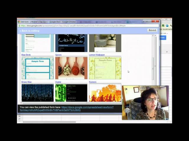 Quiz and Forms in Google Docs