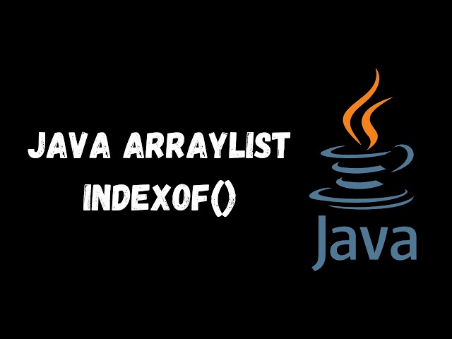 Learn how to find the position of any element in a Java List
