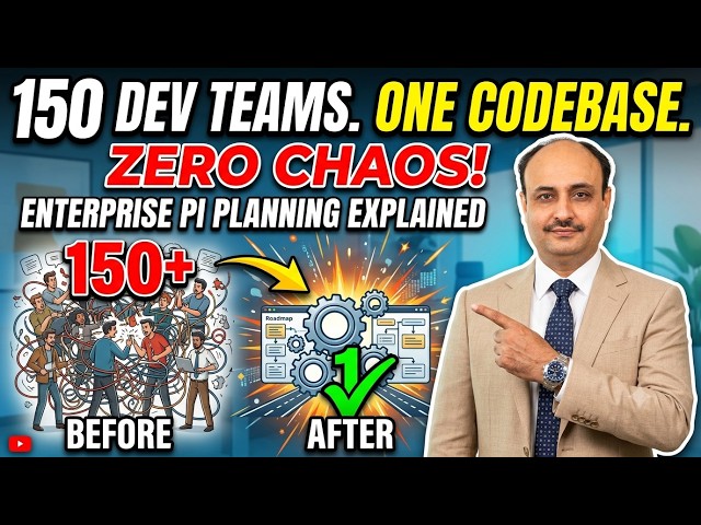 150 Dev Teams. One Codebase. Zero Chaos — Inside Enterprise PI Planning