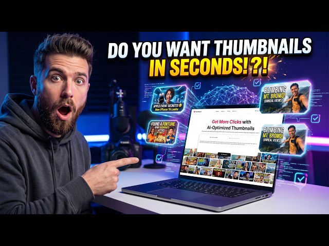 The Ultimate AI Thumbnail Generator for YouTubers? | Thumbs.ai