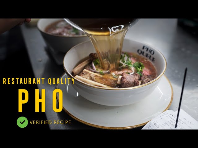 Restaurant Quality Pho at Home (a comprehensive guide with recipe) | Leighton Pho