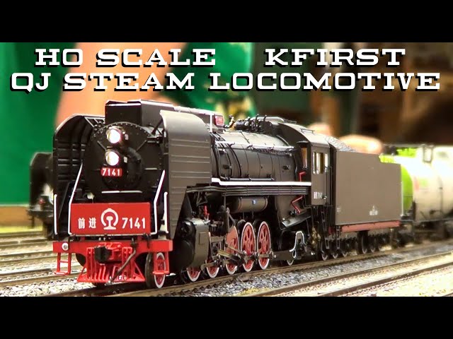 A Chinese Model Steam Locomotive Rarely seen in the US - KFirst HO QJ 2-10-2