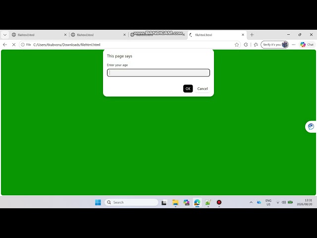 how to create a  website using html, css & javascipt