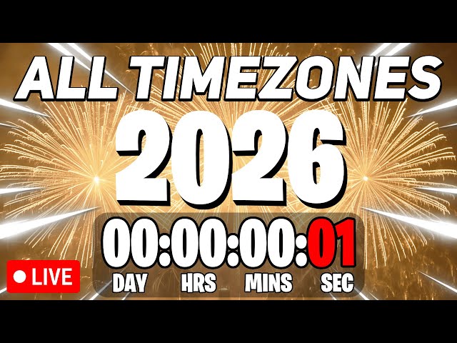 New Year 2026 Countdown 🎇 New Year Countdown
