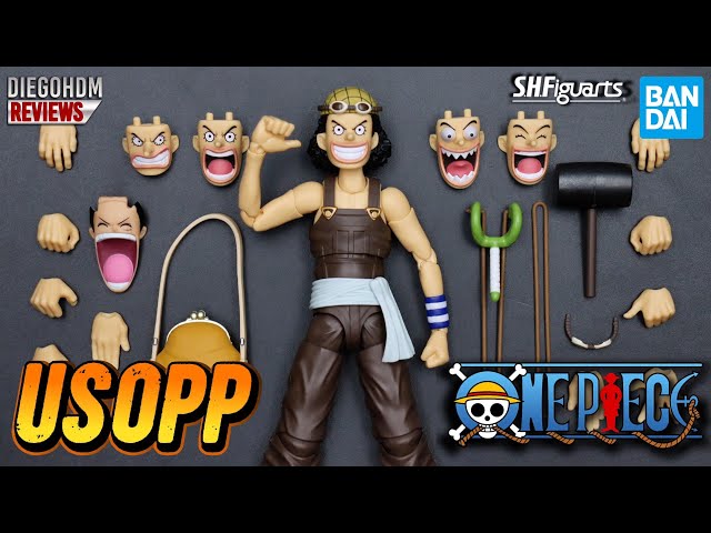 USOPP One Piece S.H.Figuarts Bandai Unboxing e Review