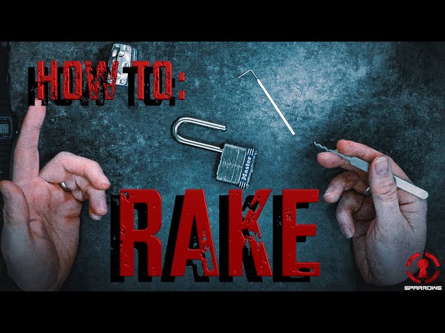 How to Quickly Rake locks open!